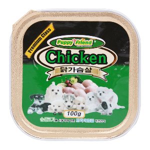(퍼피사각)05.닭고기캔-100g